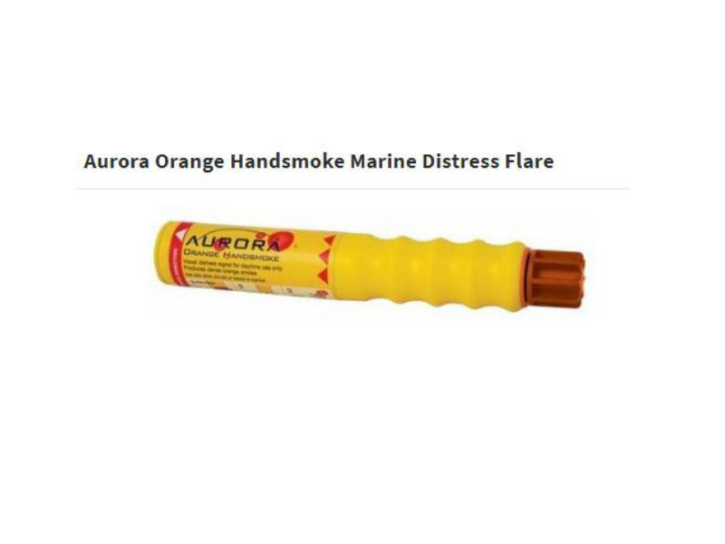 ACCC Recall - Aurora Orange Handsmoke Distress Flare